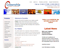 Tablet Screenshot of crownship.com
